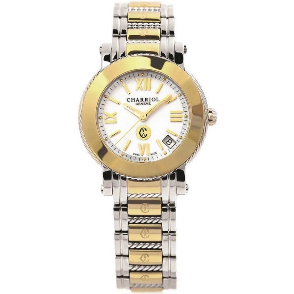 Charriol Paisii Two Tone Stainless Steel Watch